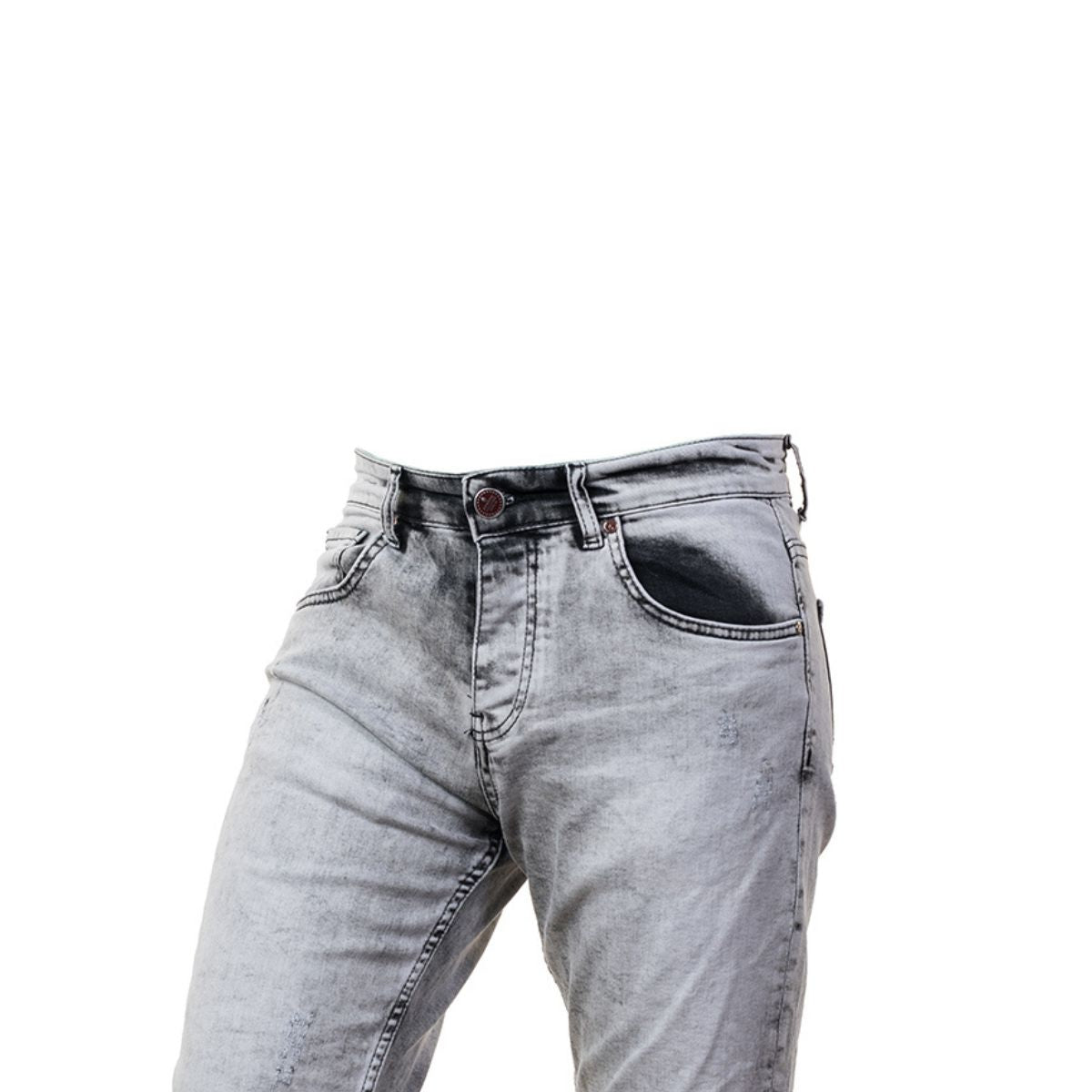 Ανδρική Βερμούδα Jeans (3063) - GREY - Panda Clothing