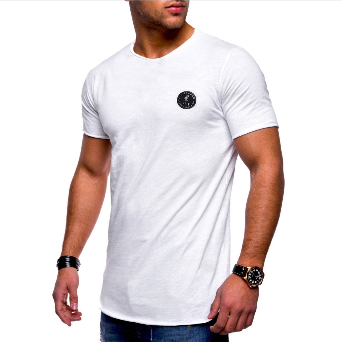 Ανδρικό T-Shirt Al Franco (637) - Panda Clothing