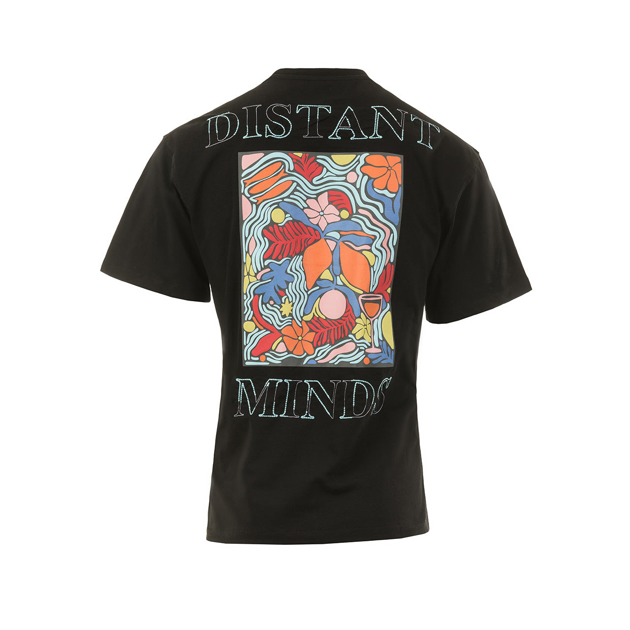 Ανδρικό T-Shirt Distant Minds Oversized (844) - Panda Clothing