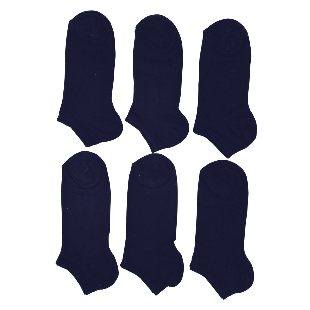 ΣΕΤ 6 Ζευγάρια Ανδρικές Κάλτσες Σοσόνια Μονόχρωμες (6003) - Panda Clothing