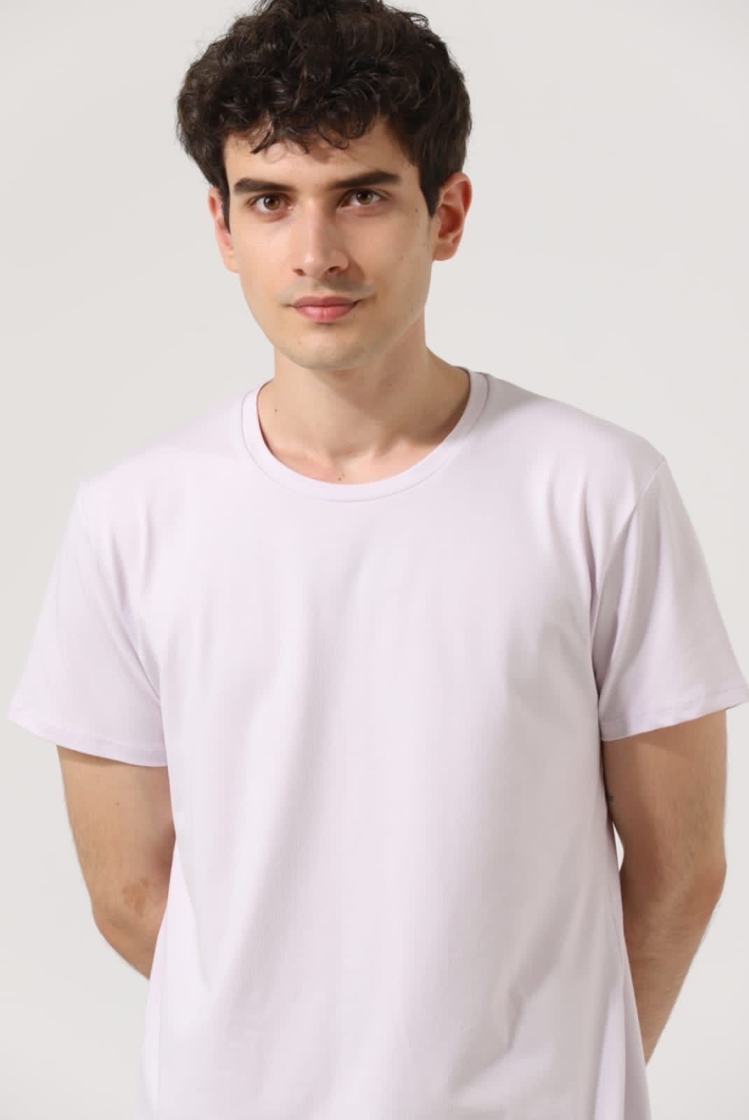 Ανδρικό Μονόχρωμο T-Shirt (799) - Panda Clothing