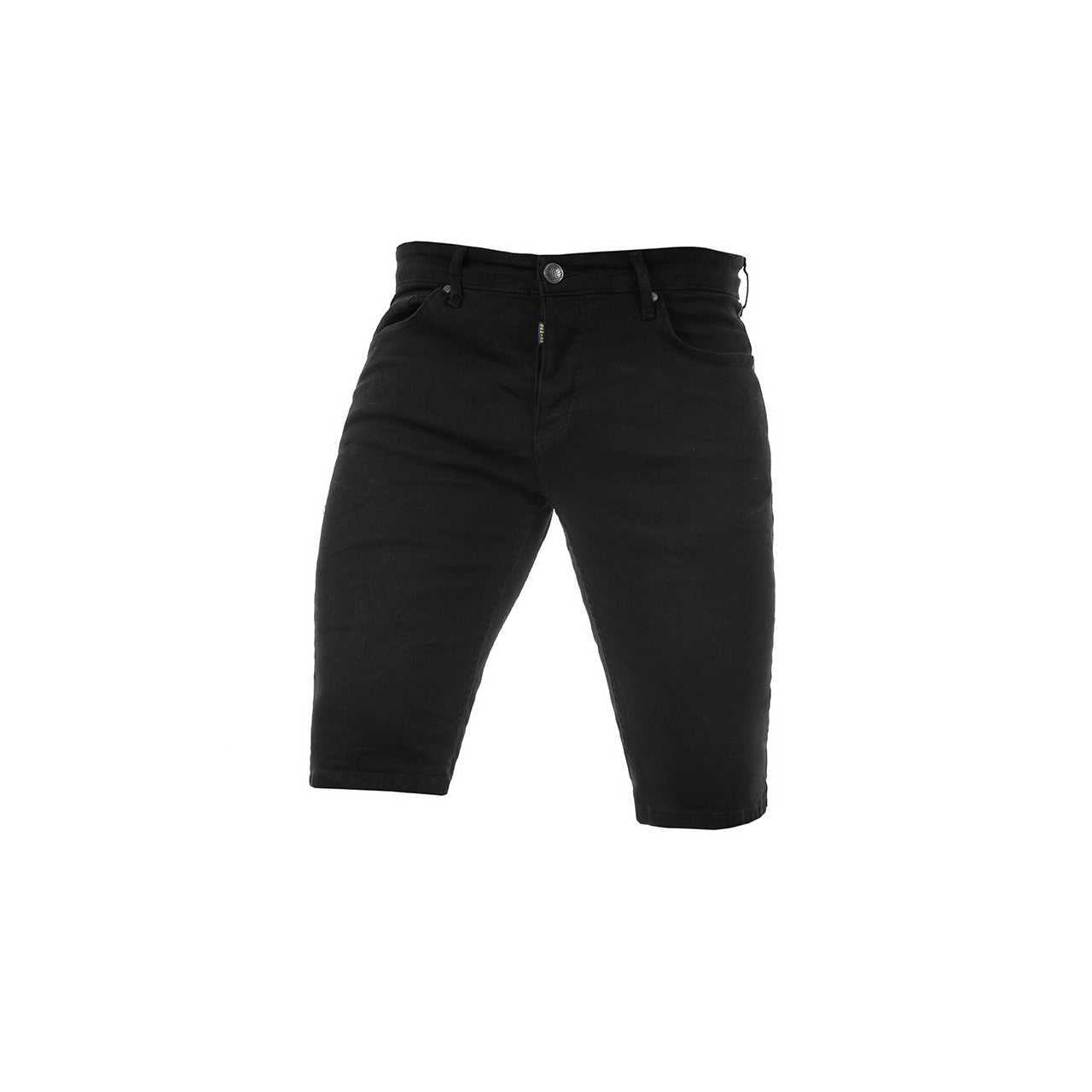 Ανδρική Βερμούδα Jeans Senior Μαύρη (3293) - Panda Clothing