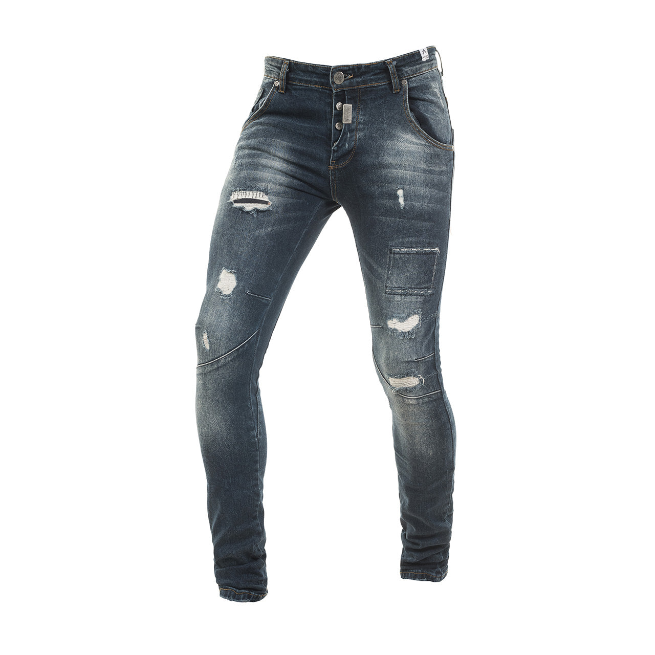 Jeans Abyssos με Σκισίματα (3297) - Panda Clothing