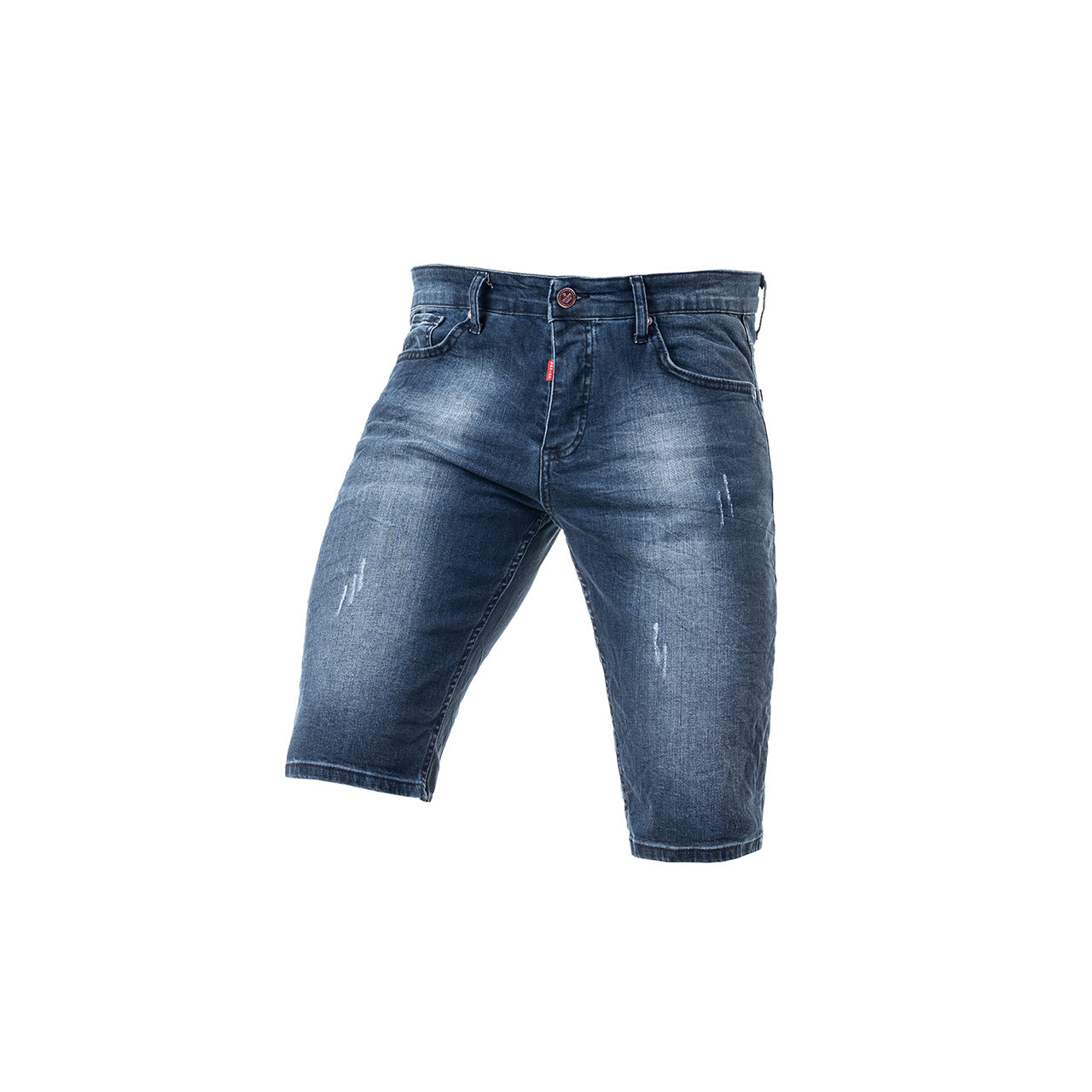 Ανδρική Βερμούδα Jeans Senior με Σκισίματα (3225) - Panda Clothing